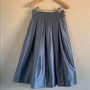 WHBM Silver/ Grey Skirt
